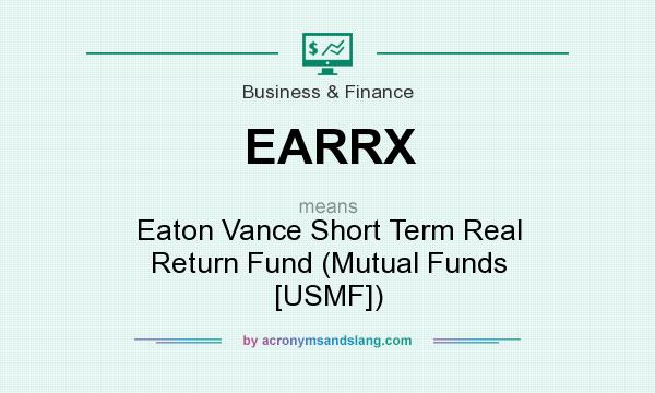 What does EARRX mean? It stands for Eaton Vance Short Term Real Return Fund (Mutual Funds [USMF])