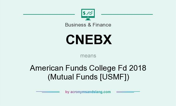What does CNEBX mean? It stands for American Funds College Fd 2018 (Mutual Funds [USMF])