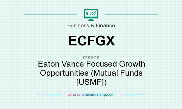 What does ECFGX mean? It stands for Eaton Vance Focused Growth Opportunities (Mutual Funds [USMF])