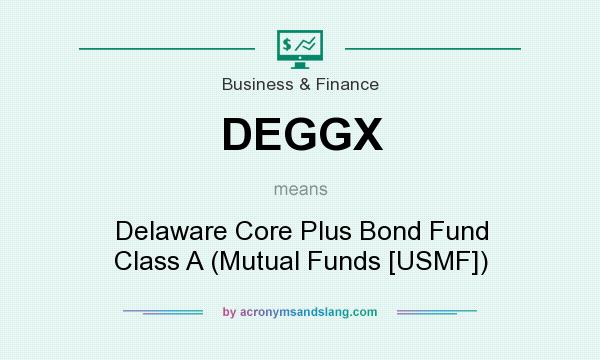 What does DEGGX mean? It stands for Delaware Core Plus Bond Fund Class A (Mutual Funds [USMF])