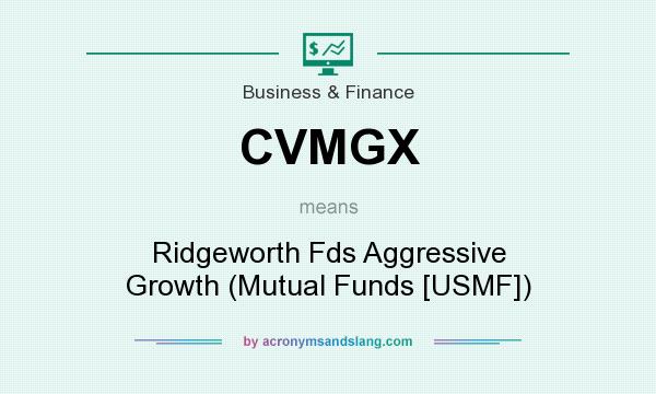 What does CVMGX mean? It stands for Ridgeworth Fds Aggressive Growth (Mutual Funds [USMF])