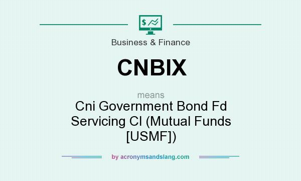 What does CNBIX mean? It stands for Cni Government Bond Fd Servicing Cl (Mutual Funds [USMF])