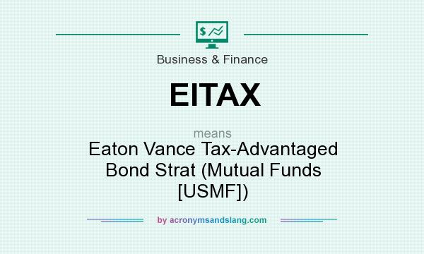 What does EITAX mean? It stands for Eaton Vance Tax-Advantaged Bond Strat (Mutual Funds [USMF])