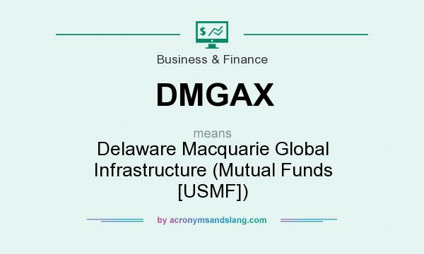 What does DMGAX mean? It stands for Delaware Macquarie Global Infrastructure (Mutual Funds [USMF])