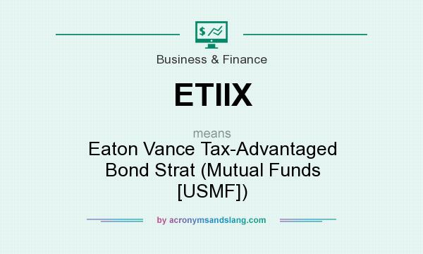 What does ETIIX mean? It stands for Eaton Vance Tax-Advantaged Bond Strat (Mutual Funds [USMF])