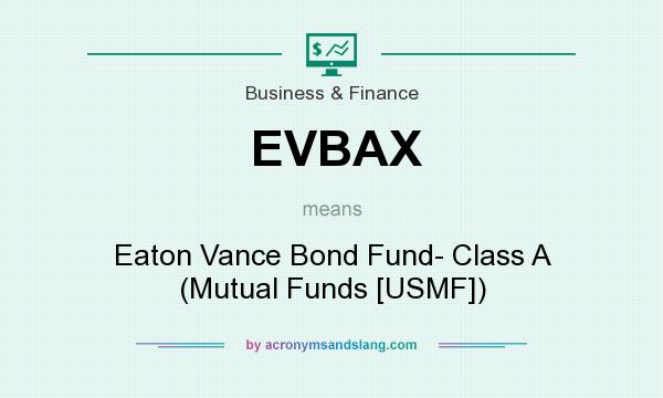 What does EVBAX mean? It stands for Eaton Vance Bond Fund- Class A (Mutual Funds [USMF])