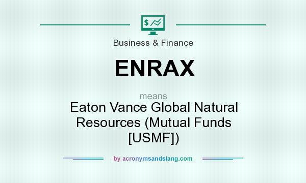 What does ENRAX mean? It stands for Eaton Vance Global Natural Resources (Mutual Funds [USMF])