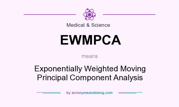 What does EWMPCA mean? It stands for Exponentially Weighted Moving Principal Component Analysis