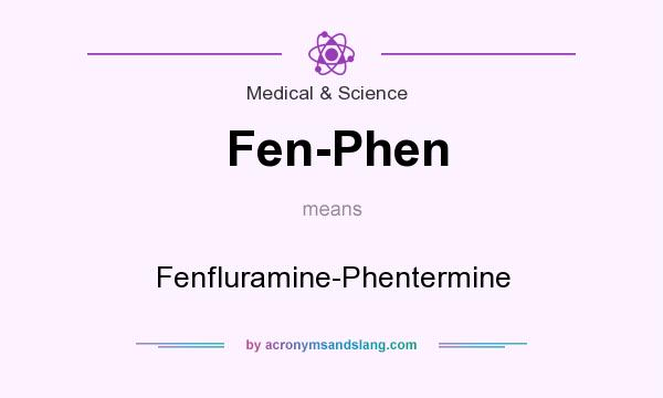 What does Fen-Phen mean? It stands for Fenfluramine-Phentermine