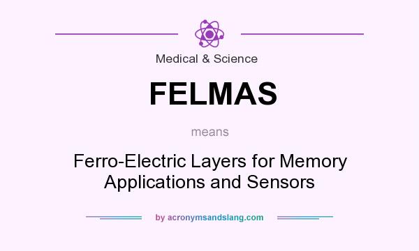 What does FELMAS mean? It stands for Ferro-Electric Layers for Memory Applications and Sensors