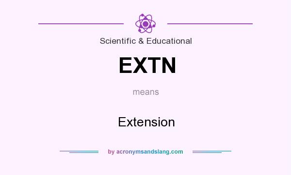 What does EXTN mean? It stands for Extension