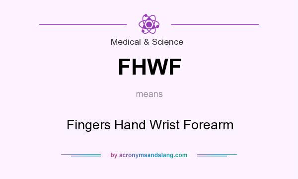 What does FHWF mean? It stands for Fingers Hand Wrist Forearm