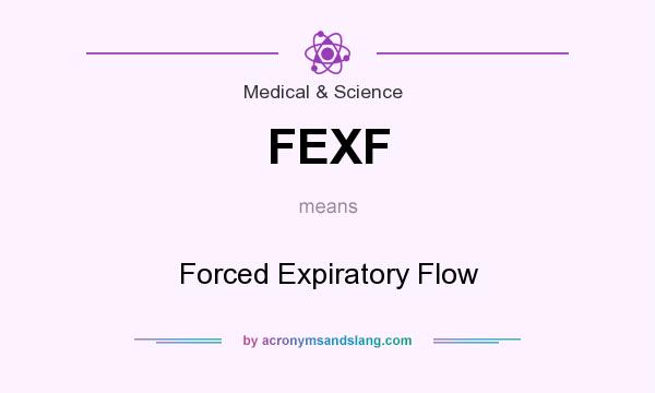 What does FEXF mean? It stands for Forced Expiratory Flow