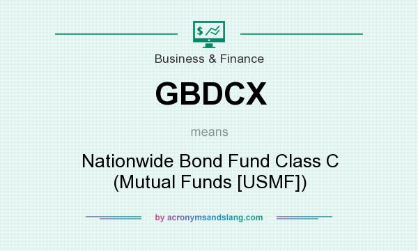 What does GBDCX mean? It stands for Nationwide Bond Fund Class C (Mutual Funds [USMF])