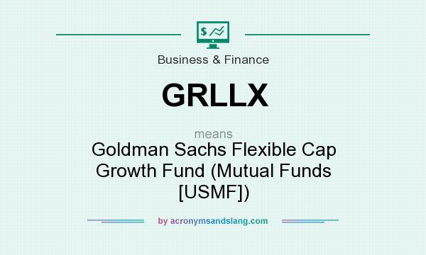 What does GRLLX mean? It stands for Goldman Sachs Flexible Cap Growth Fund (Mutual Funds [USMF])