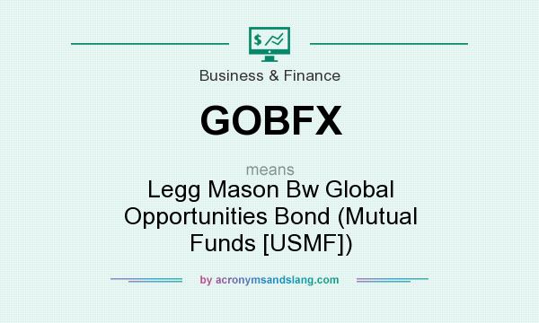 What does GOBFX mean? It stands for Legg Mason Bw Global Opportunities Bond (Mutual Funds [USMF])
