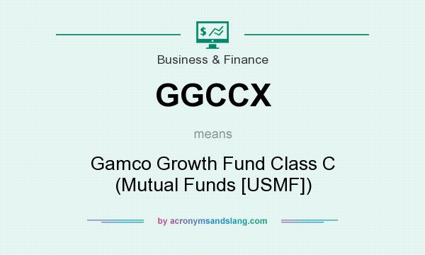 What does GGCCX mean? It stands for Gamco Growth Fund Class C (Mutual Funds [USMF])