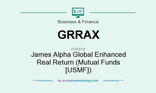 What does GRRAX mean? It stands for James Alpha Global Enhanced Real Return (Mutual Funds [USMF])