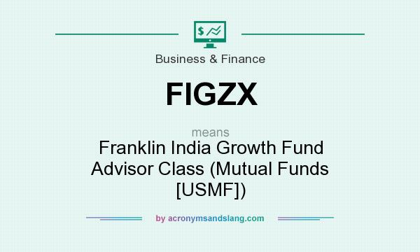 What does FIGZX mean? It stands for Franklin India Growth Fund Advisor Class (Mutual Funds [USMF])