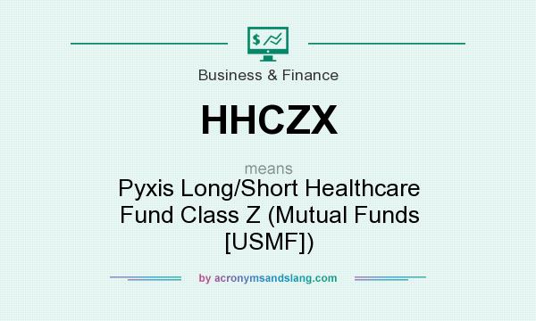 What does HHCZX mean? It stands for Pyxis Long/Short Healthcare Fund Class Z (Mutual Funds [USMF])