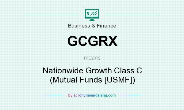 What does GCGRX mean? It stands for Nationwide Growth Class C (Mutual Funds [USMF])