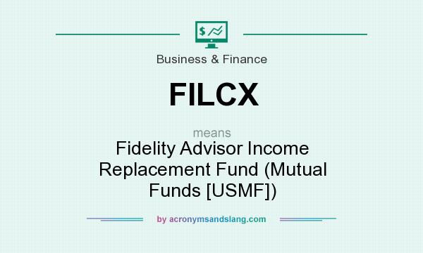 What does FILCX mean? It stands for Fidelity Advisor Income Replacement Fund (Mutual Funds [USMF])