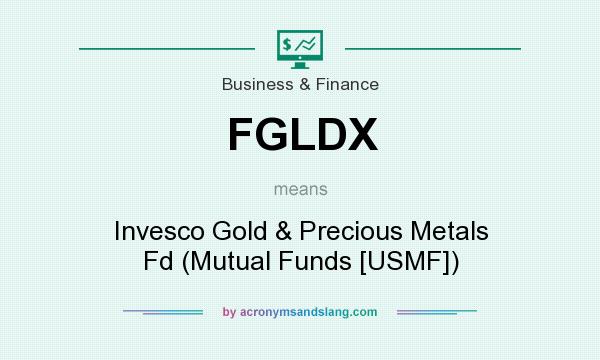 What does FGLDX mean? It stands for Invesco Gold & Precious Metals Fd (Mutual Funds [USMF])