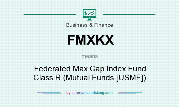 What does FMXKX mean? It stands for Federated Max Cap Index Fund Class R (Mutual Funds [USMF])