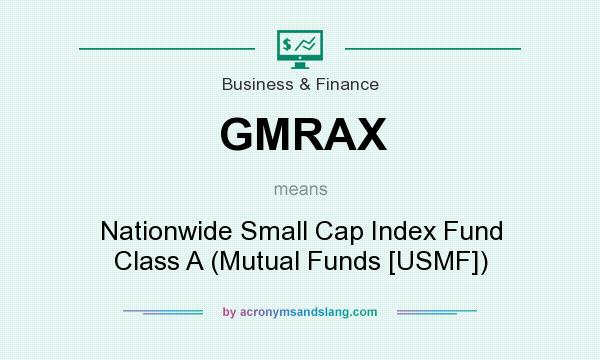 What does GMRAX mean? It stands for Nationwide Small Cap Index Fund Class A (Mutual Funds [USMF])