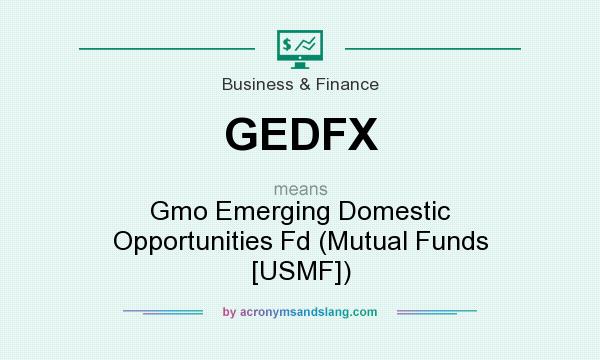 What does GEDFX mean? It stands for Gmo Emerging Domestic Opportunities Fd (Mutual Funds [USMF])