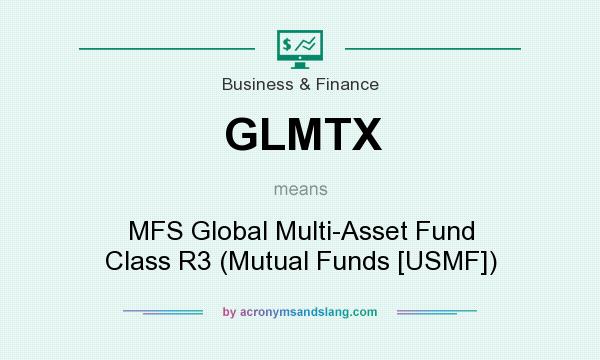 What does GLMTX mean? It stands for MFS Global Multi-Asset Fund Class R3 (Mutual Funds [USMF])
