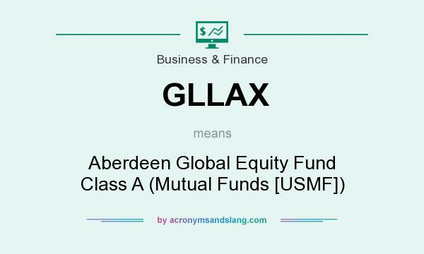 What does GLLAX mean? It stands for Aberdeen Global Equity Fund Class A (Mutual Funds [USMF])