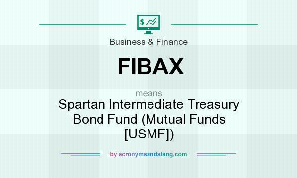 What does FIBAX mean? It stands for Spartan Intermediate Treasury Bond Fund (Mutual Funds [USMF])