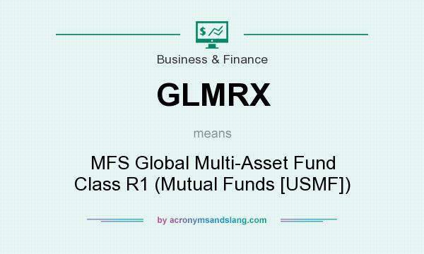 What does GLMRX mean? It stands for MFS Global Multi-Asset Fund Class R1 (Mutual Funds [USMF])