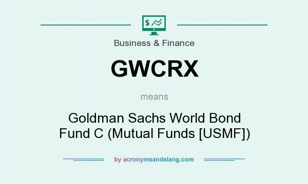 What does GWCRX mean? It stands for Goldman Sachs World Bond Fund C (Mutual Funds [USMF])