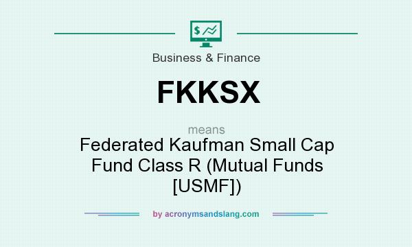 What does FKKSX mean? It stands for Federated Kaufman Small Cap Fund Class R (Mutual Funds [USMF])