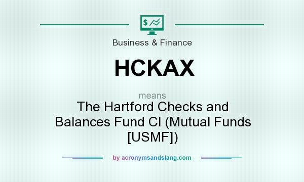 What does HCKAX mean? It stands for The Hartford Checks and Balances Fund Cl (Mutual Funds [USMF])