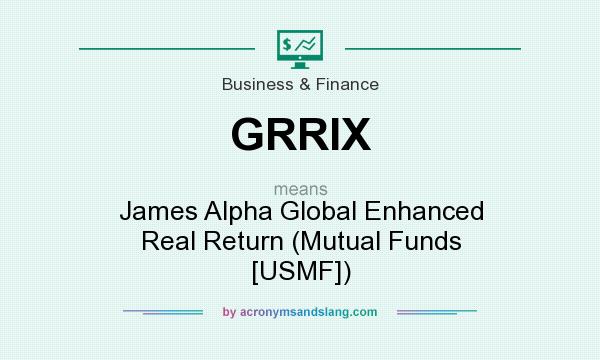 What does GRRIX mean? It stands for James Alpha Global Enhanced Real Return (Mutual Funds [USMF])