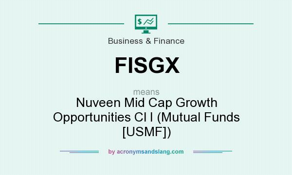 What does FISGX mean? It stands for Nuveen Mid Cap Growth Opportunities Cl I (Mutual Funds [USMF])
