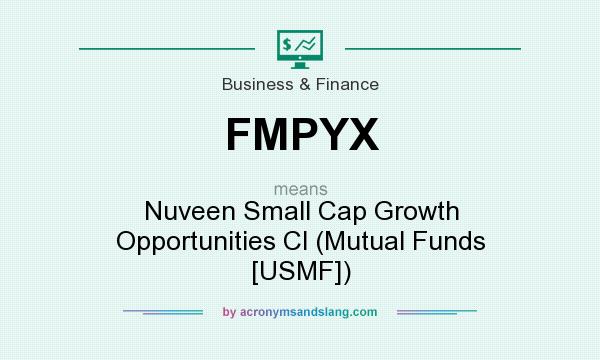 What does FMPYX mean? It stands for Nuveen Small Cap Growth Opportunities Cl (Mutual Funds [USMF])