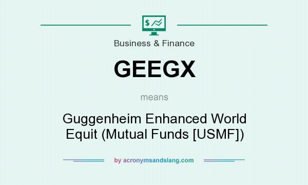 What does GEEGX mean? It stands for Guggenheim Enhanced World Equit (Mutual Funds [USMF])