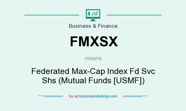 What does FMXSX mean? It stands for Federated Max-Cap Index Fd Svc Shs (Mutual Funds [USMF])
