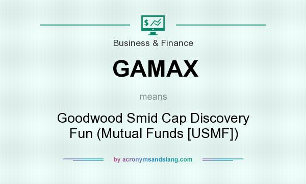 What does GAMAX mean? It stands for Goodwood Smid Cap Discovery Fun (Mutual Funds [USMF])