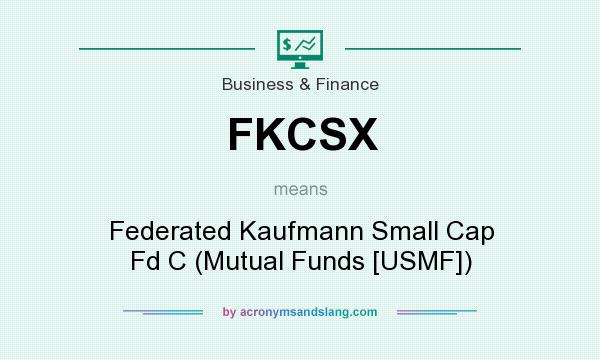 What does FKCSX mean? It stands for Federated Kaufmann Small Cap Fd C (Mutual Funds [USMF])