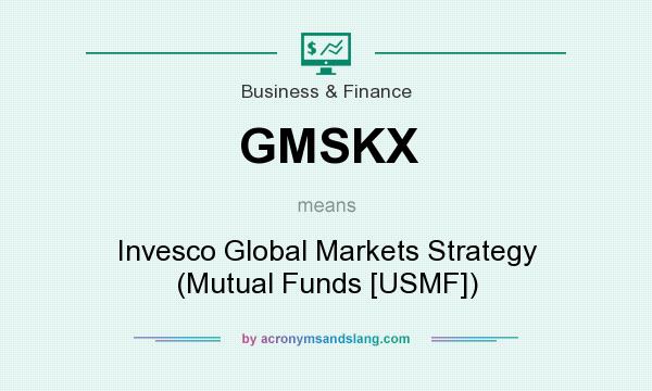What does GMSKX mean? It stands for Invesco Global Markets Strategy (Mutual Funds [USMF])