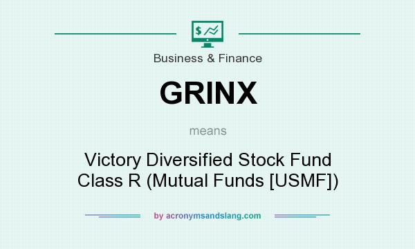 What does GRINX mean? It stands for Victory Diversified Stock Fund Class R (Mutual Funds [USMF])