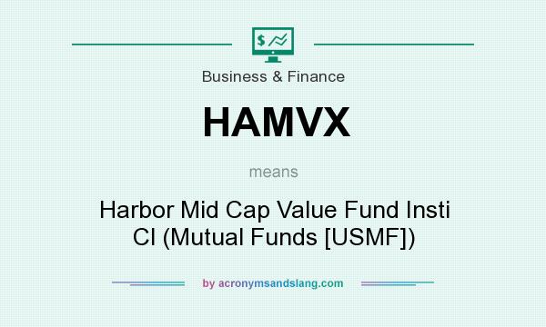 What does HAMVX mean? It stands for Harbor Mid Cap Value Fund Insti Cl (Mutual Funds [USMF])