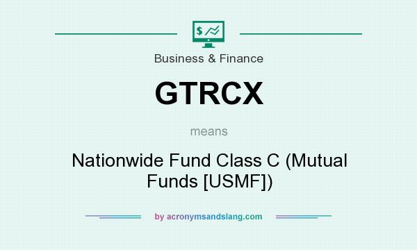 What does GTRCX mean? It stands for Nationwide Fund Class C (Mutual Funds [USMF])