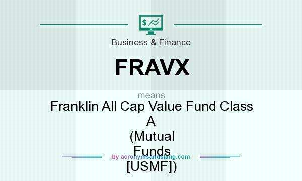 What does FRAVX mean? It stands for Franklin All Cap Value Fund Class A (Mutual Funds [USMF])