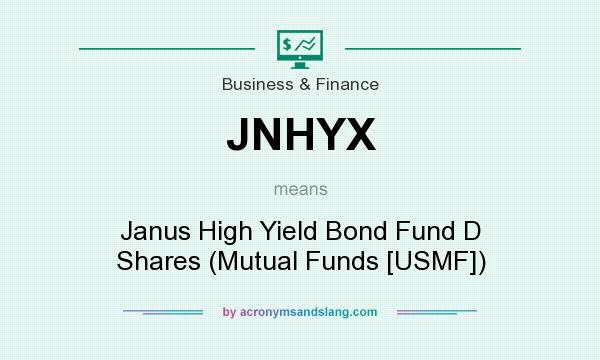What does JNHYX mean? It stands for Janus High Yield Bond Fund D Shares (Mutual Funds [USMF])